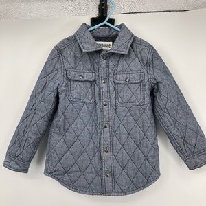 Gymboree Quilted Jacket Boys Sz S (5-6)